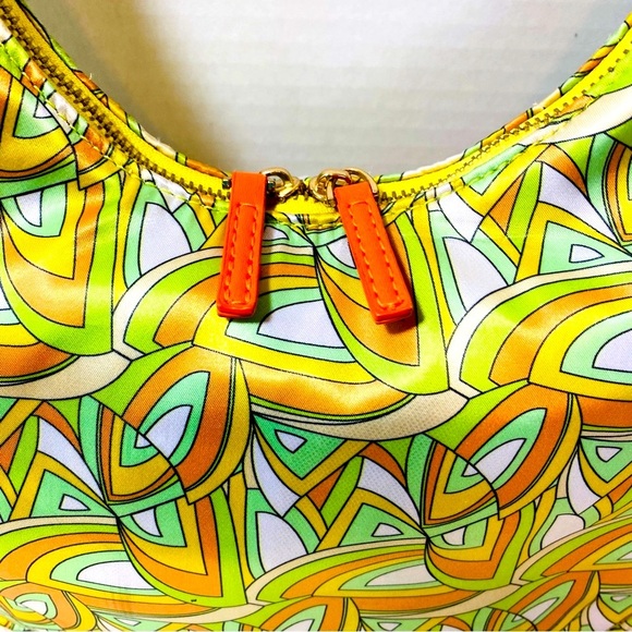 Margi Gaba Women's Geometric Vintage Pattern Shoulder Purse - Picture 2 of 9